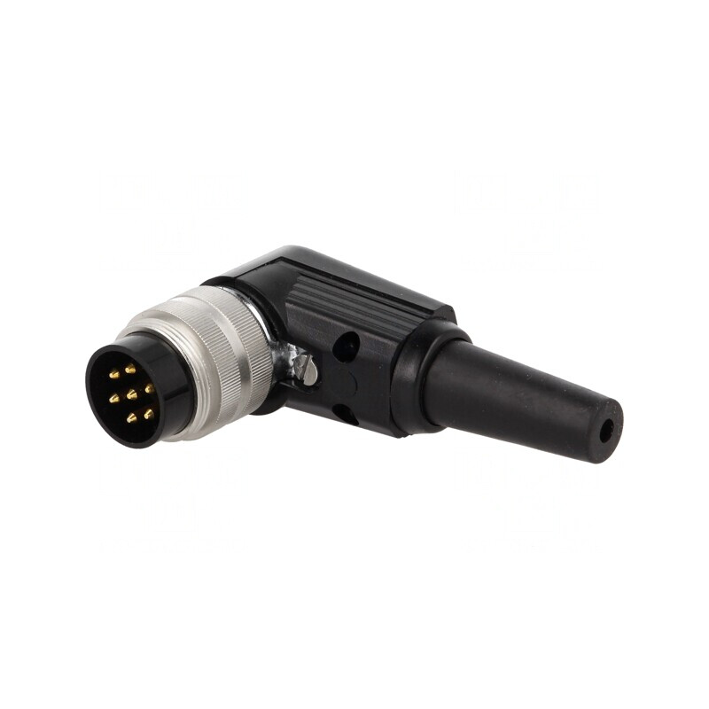 Conector M16 Mufă Tată Lipire pe Cablu 7 Pin 5A 250V IP40 | Electronic-mag.ro | Componente Electronice Conector M16 Mufă Tată Lipire pe Cablu 7 Pin 5A 250V IP40 | Electronic-mag.ro | Componente Electronice