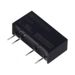 Convertor DC/DC 1W 12V 83mA SIP | Electronic-mag.ro | Componente Electronice