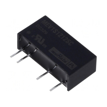 Convertor DC/DC 1W 12V 83mA SIP | Electronic-mag.ro | Componente Electronice