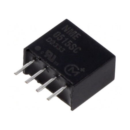 Convertor DC/DC 1W 5V la 15V 67mA SIP4 | Electronic-mag.ro | Componente Electronice