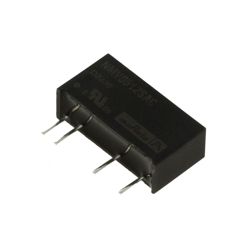 Convertor DC/DC 1W 5V-12V 84mA SIP | Electronic-mag.ro | Componente Electronice
