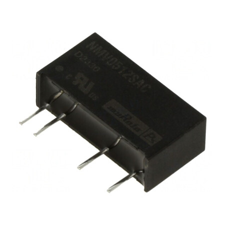Convertor DC/DC 1W 5V-12V 84mA SIP | Electronic-mag.ro | Componente Electronice