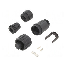 Conector Circular Mufă pe Cablu 7 Pin Mamă | Electronic-mag.ro | Componente Electronice