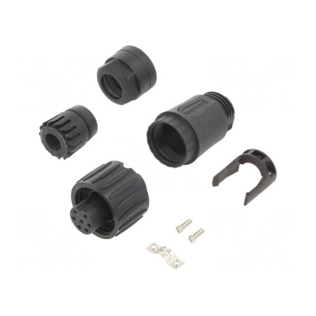 Conector Circular Mufă pe Cablu 7 Pin Mamă | Electronic-mag.ro | Componente Electronice