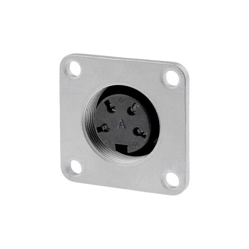 Conector M16 Soclu Mamă 4 PIN 5A 300V IP65/IP67 | Electronic-mag.ro | Componente Electronice Conector M16 Soclu Mamă 4 PIN 5A 300V IP65/IP67 | Electronic-mag.ro | Componente Electronice