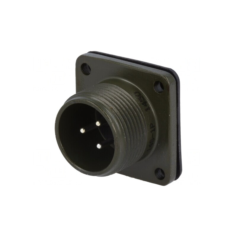 Conector Circular 14S Aluminiu | Electronic-mag.ro | Componente Electronice