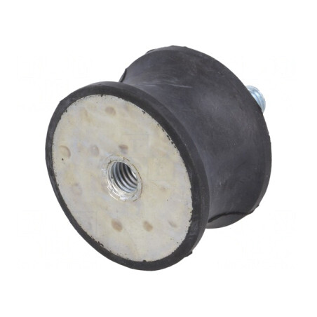 Atenuator de Vibrații M10 50mm Guma | Electronic-mag.ro | Componente Electronice
