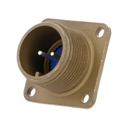Conector circular 14S 97 aluminiu oliv | Electronic-mag.ro | Componente Electronice