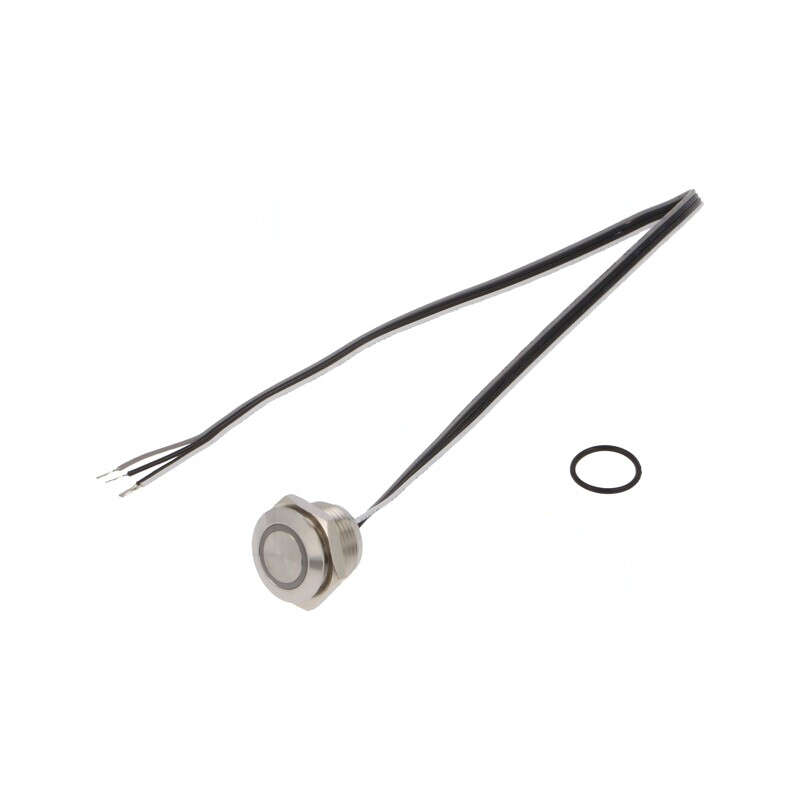 Comutator Anti-Vandalism Alb IP65 50mA 24VDC | Electronic-mag.ro | Componente Electronice