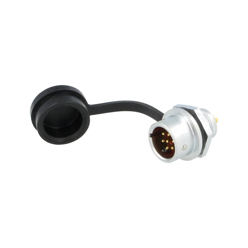Soclu SF12 tată IP67 5A 125V | Electronic-mag.ro | Componente Electronice