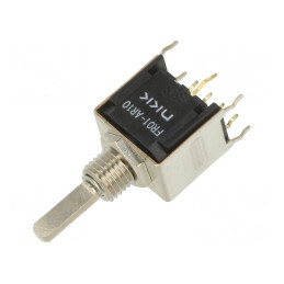 Comutator Rotativ 10 Pini 0.1A 50VDC 1 Secțiune | Electronic-mag.ro | Componente Electronice