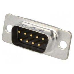 D-Sub 9 PIN Mufă Tată pe Cablu Terminal cu Șurub 7.5A 300VAC | Electronic-mag.ro | Componente Electronice