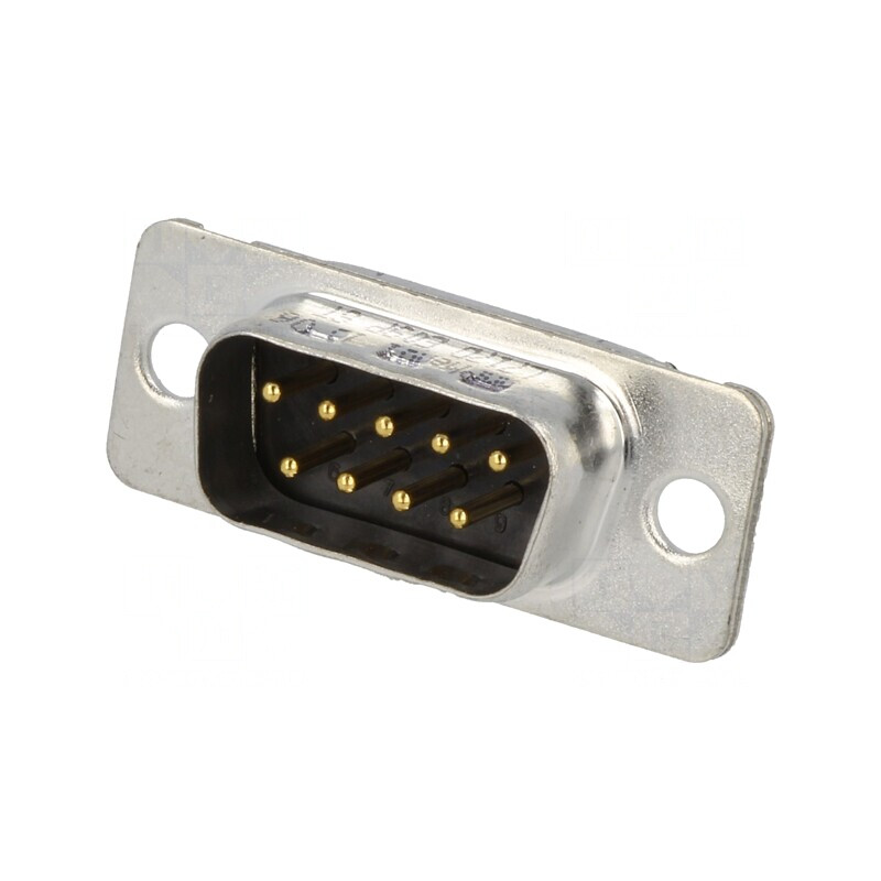 D-Sub 9 PIN Mufă Tată pe Cablu Terminal cu Șurub 7.5A 300VAC | Electronic-mag.ro | Componente Electronice