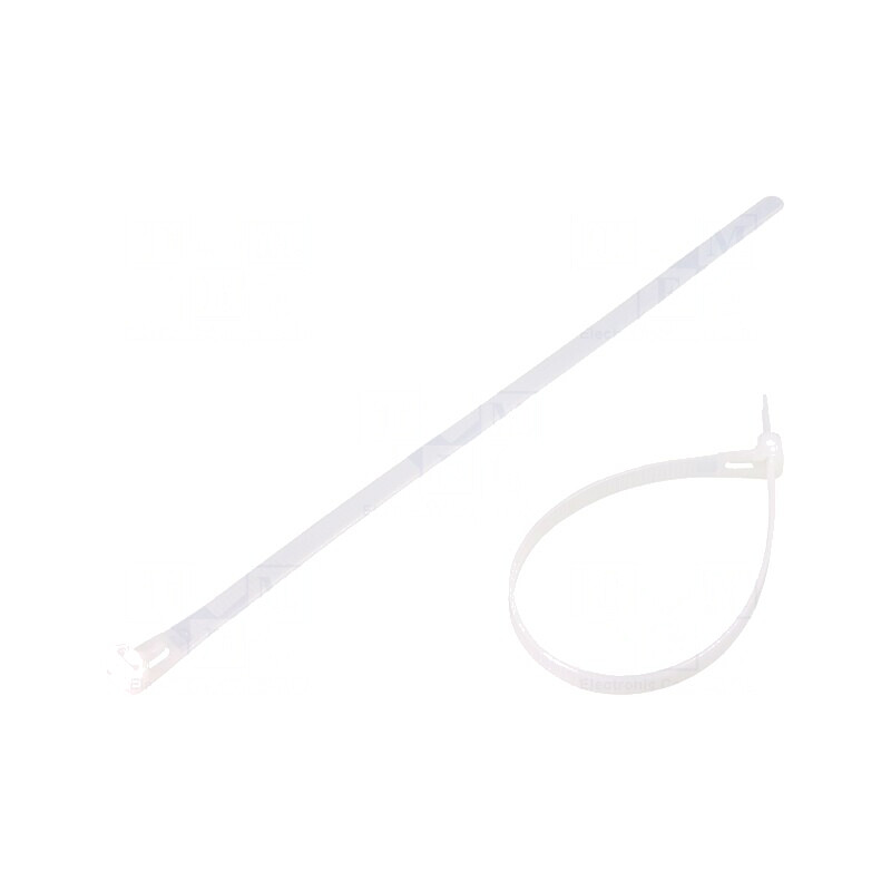 Colier de strângere poliamidă 250mm x 7,2mm | Electronic-mag.ro | Componente Electronice