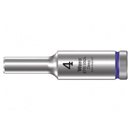 Tubulară HEX 4mm Oțel Crom-Vanadium 50mm | Electronic-mag.ro | Componente Electronice