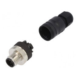 Mufă M12 4 PIN DeviceNet/CANopen IP67 | Electronic-mag.ro | Componente Electronice