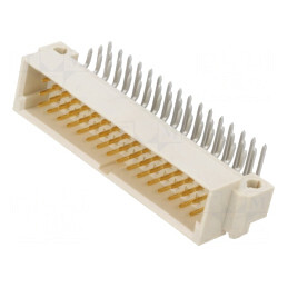 Conector DIN 41612 2C tată 48 PIN THT 90° | Electronic-mag.ro | Componente Electronice