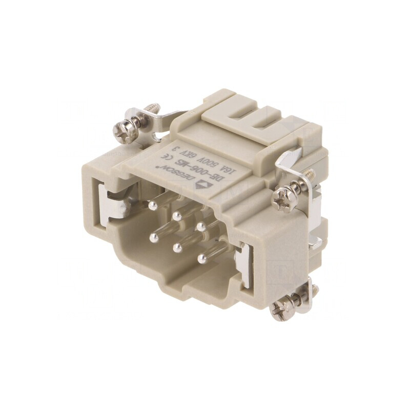 Conector HDC 6P 16A | Electronic-mag.ro | Componente Electronice