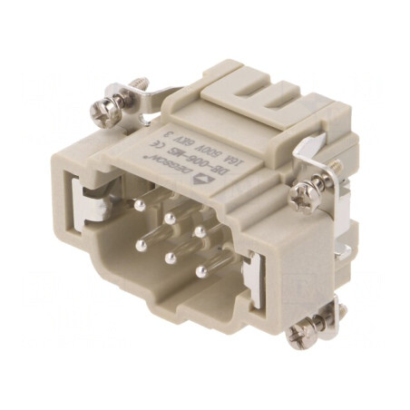 Conector HDC 6P 16A | Electronic-mag.ro | Componente Electronice