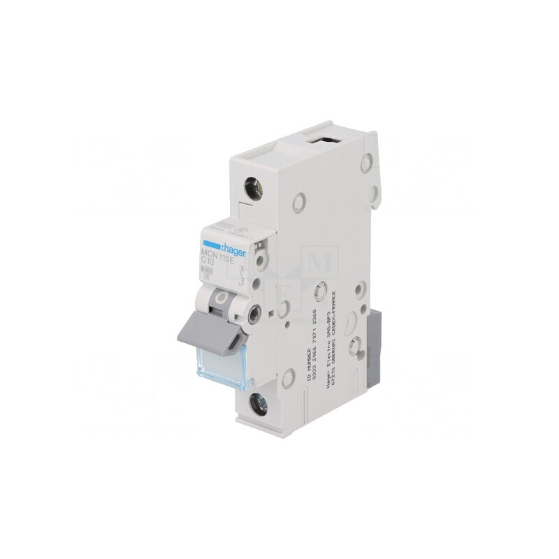 Întrerupător de supracurent 10A 1P 6kA 230/400V | Electronic-mag.ro | Componente Electronice