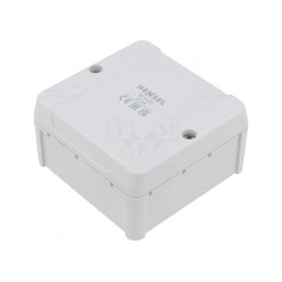 Cutie de conexiuni IP54 gri 88x88x49mm | Electronic-mag.ro | Componente Electronice