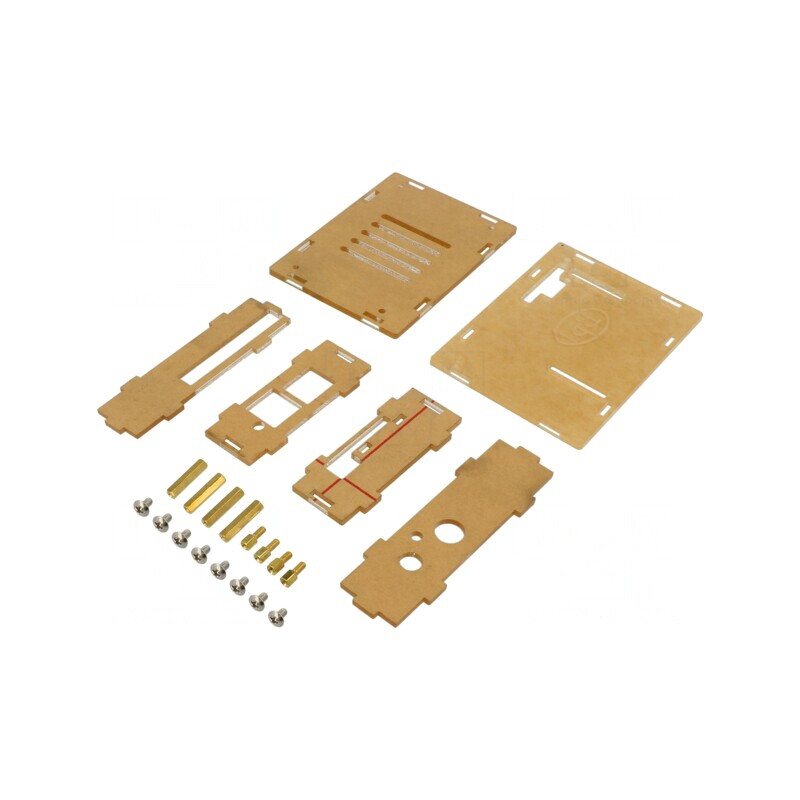 Carcasă pentru calculator BANANA-PI acrilic transparentă | Electronic-mag.ro | Componente Electronice