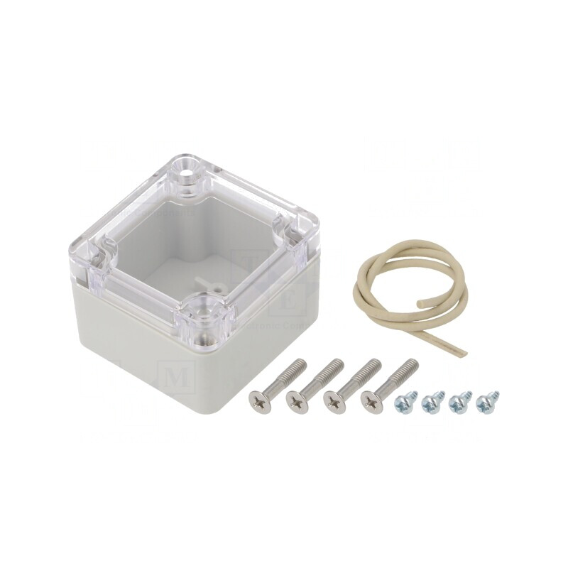 Carcasă universală policarbonat Ritec 50x52x35mm | Electronic-mag.ro | Componente Electronice