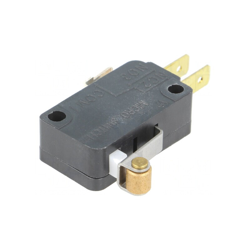 Microîntrerupător SNAP ACTION 15A 250VAC cu rolă SPDT | Electronic-mag.ro | Componente Electronice Microîntrerupător SNAP ACTION 15A 250VAC cu rolă SPDT | Electronic-mag.ro | Componente Electronice