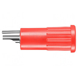 Conector Banană 4mm 16A Roșu | Electronic-mag.ro | Componente Electronice