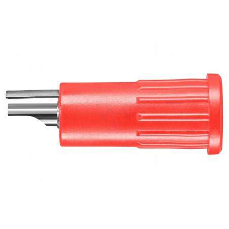 Conector Banană 4mm 16A Roșu | Electronic-mag.ro | Componente Electronice