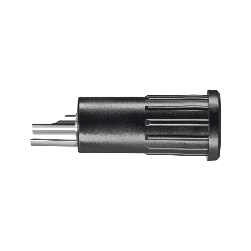 Conector Banană 4mm Negru 16A | Electronic-mag.ro | Componente Electronice