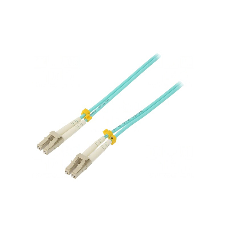 Patch Cord Fibră Optică OM3 LC/UPC 5m LSZH | Electronic-mag.ro | Componente Electronice