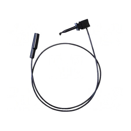 Cablu de Măsurare 5A cu Cleme Crocodil Negre | Electronic-mag.ro | Componente Electronice