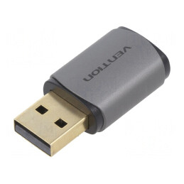 Adaptor USB A la USB C Aurit Gri | Electronic-mag.ro | Componente Electronice