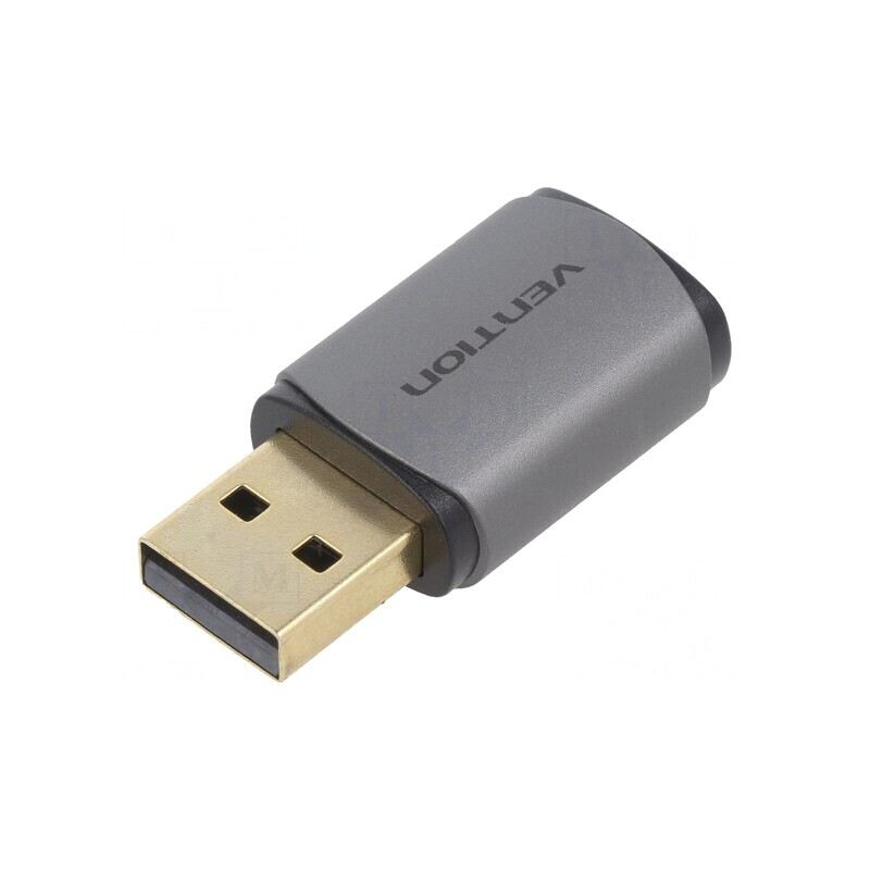 Adaptor USB A la USB C Aurit Gri | Electronic-mag.ro | Componente Electronice