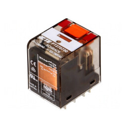 Releu Electromagnetic DPDT 230VAC 12A | Electronic-mag.ro | Componente Electronice