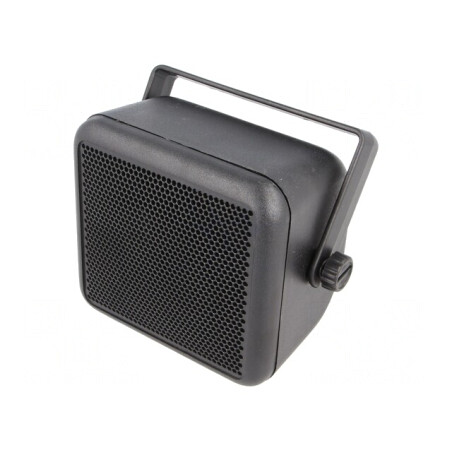 Carcasă difuzor plastic neagră 100 mm | Electronic-mag.ro | Componente Electronice