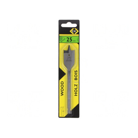 Burghiu Lemn 25mm 160mm HSS Flat | Electronic-mag.ro | Componente Electronice