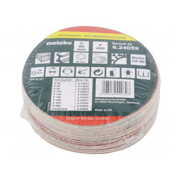 Set 25 Discuri Şmirghel 80mm Granularitate 400 Autoadezive | Electronic-mag.ro | Componente Electronice