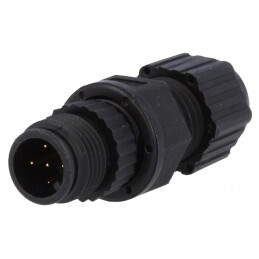 Mufă M12 5-Pin Tată DeviceNet/CANopen IP68 | Electronic-mag.ro | Componente Electronice