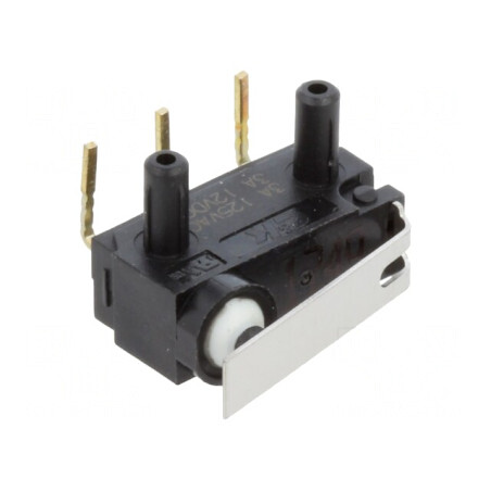 Microîntrerupător SNAP ACTION SPDT 3A 125V/12V | Electronic-mag.ro | Componente Electronice