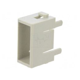 Conector dreptunghiular modul mamă policarbonat Han-Modular | Electronic-mag.ro | Componente Electronice