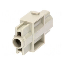 Conector mamă HDC Han-Modular fără contacte 1 PIN