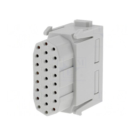 Conector modular Han-Modular® 25 pini fără contacte | Electronic-mag.ro | Componente Electronice