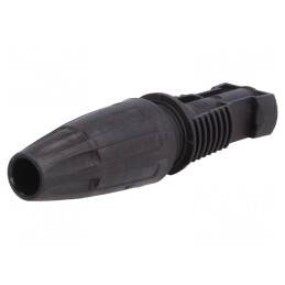 Conector: solari; tată + mamă; 4÷6mm2; cu contacte; push-in; mufă