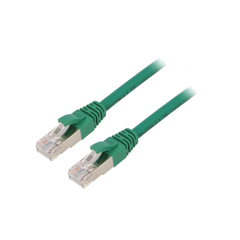 Cablu Patch ETHERLINE® Cat.6a S/FTP LSZH Verde 1m | Electronic-mag.ro | Componente Electronice Cablu Patch ETHERLINE® Cat.6a S/FTP LSZH Verde 1m | Electronic-mag.ro | Componente Electronice