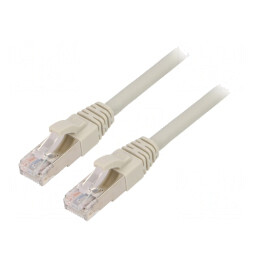 Cablu Patch ETHERLINE Cat.6a S/FTP LSZH Gri 1m | Electronic-mag.ro | Componente Electronice