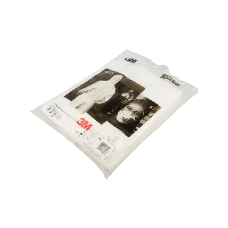 Combinezon de Protecție XXL Alb cu Hota | Electronic-mag.ro | Componente Electronice Combinezon de Protecție XXL Alb cu Hota | Electronic-mag.ro | Componente Electronice