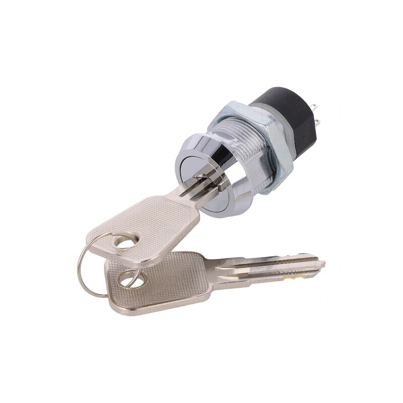 Întrerupător cu Cheie DPST 90° | Electronic-mag.ro | Componente Electronice