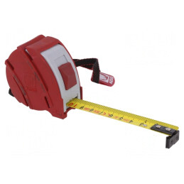 Ruletă de măsură 3m 19mm ABS și gumă | Electronic-mag.ro | Componente Electronice